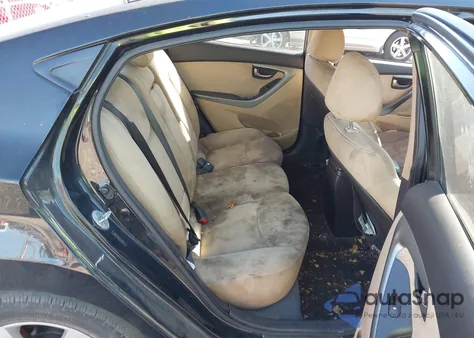 2012 Hyundai Elantra Gls z USA, uszkodzony, nr VIN 5NPDH4AE6CH135521